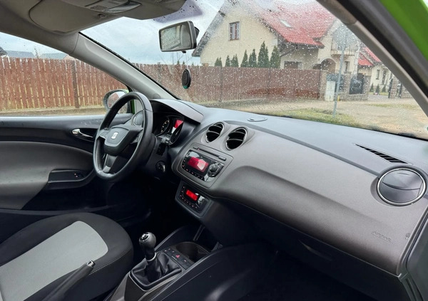 Seat Ibiza cena 17000 przebieg: 152000, rok produkcji 2012 z Nidzica małe 254